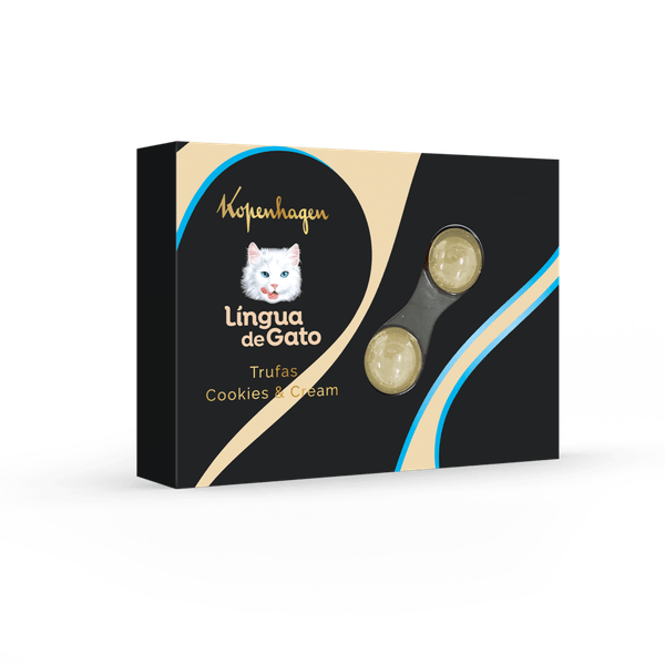 Trufas Língua de Gato Cookies & Cream 150g